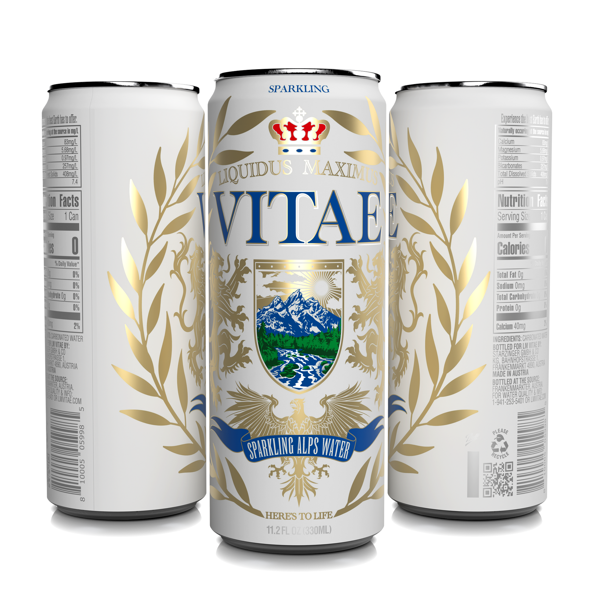 Sparkling Alps Water