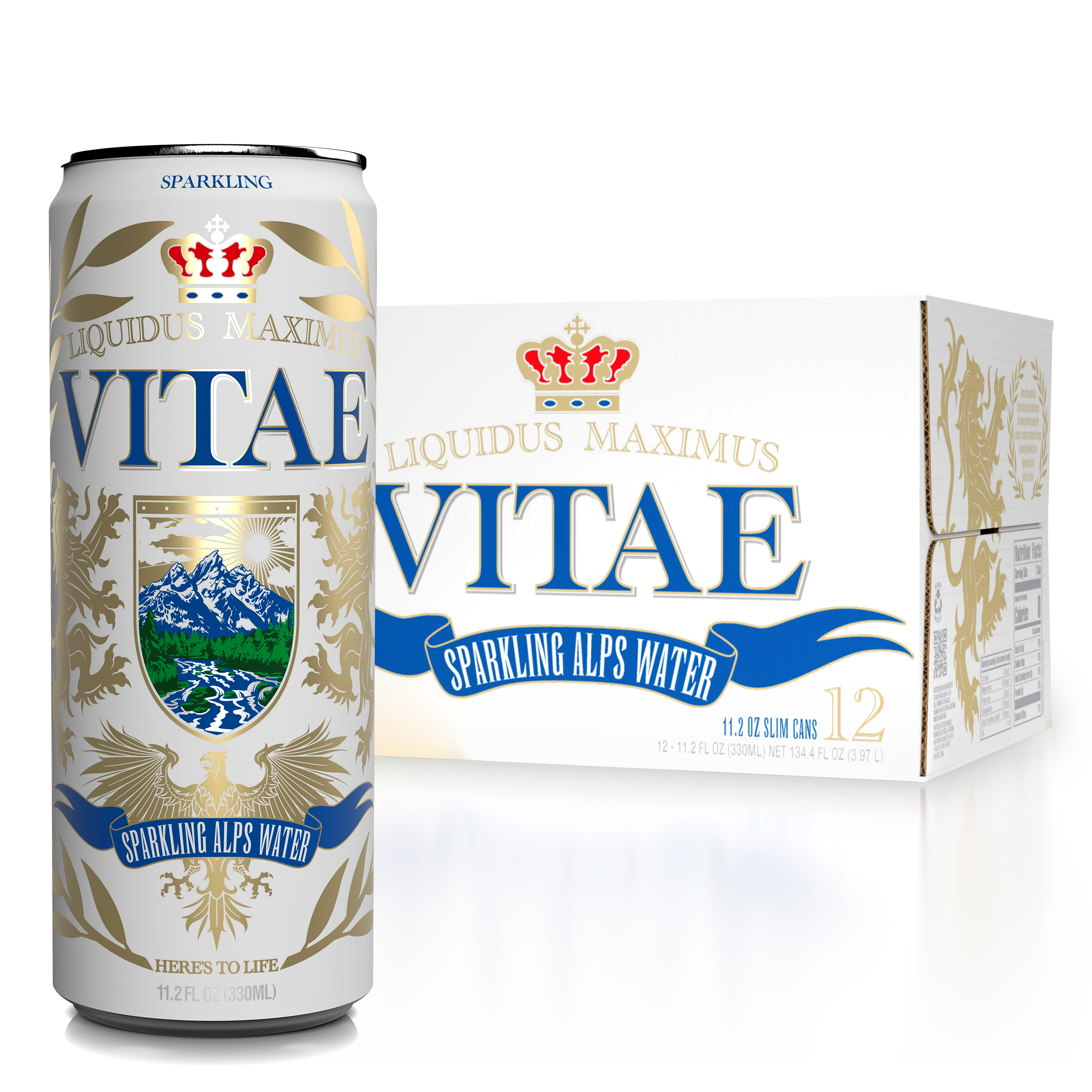 Sparkling Alps Water